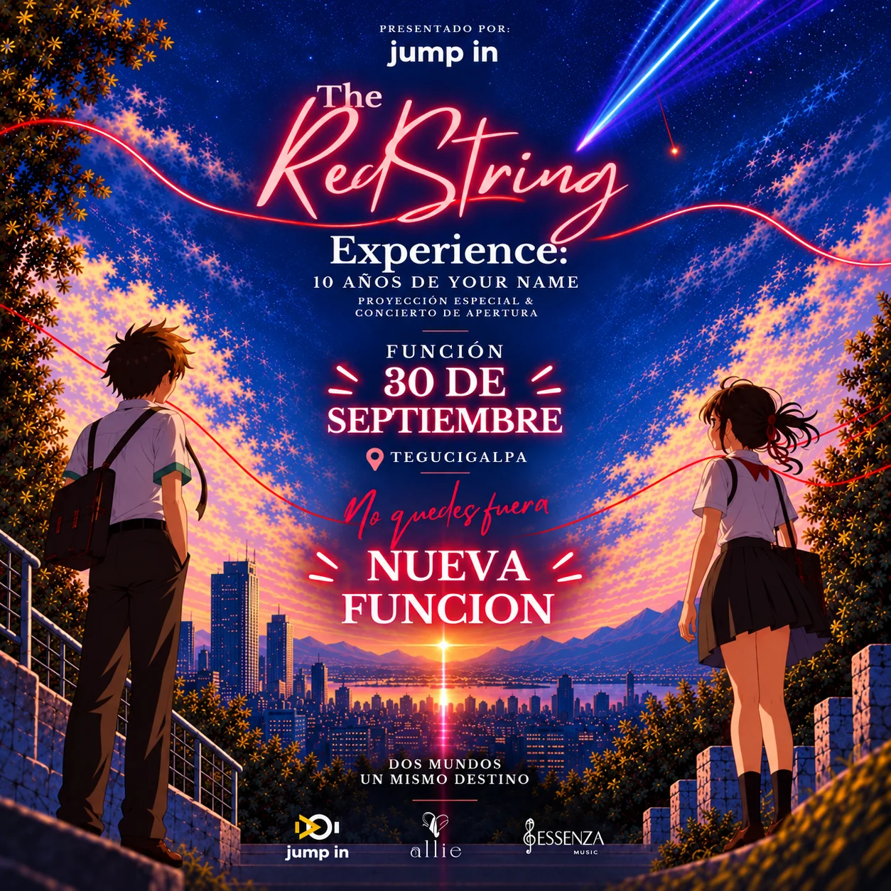 The Red String Experience — póster 2nda función